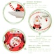 image 2 of Nicola Spring Father Christmas Serving Platters - 31 x 25.5cm - White White