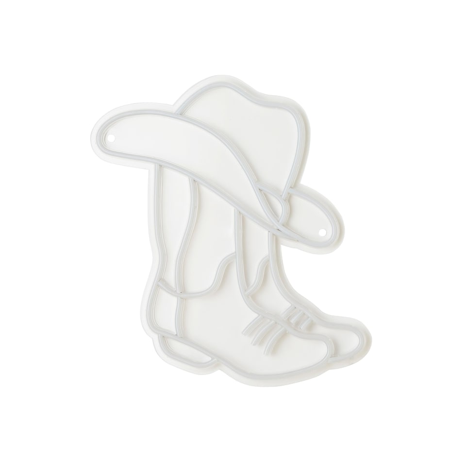 image 1 of ValueLights Cowboy Neon Sign Deoration Wall Light | Multi
