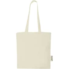 Madras Recycled Cotton 7L Tote Bag - Natural - One Size | Cream