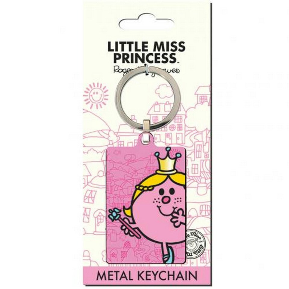 image 1 of Little Miss Princess Key Ring - Pink - One Size