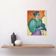 image 4 of Woman With A Parasol Umbrella Paul Signac Wall Art Poster Print 12X16"