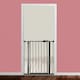image 2 of Safetots Extra Tall Metal Safety Gate Pressure Fit, 75cm - 82.6cm, Slate Grey, 104cm in Height, Extra Tall Baby Gate | Grey | 1