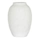 image 1 of Ashen Large Tall Vase - Ceramic - L24 x W24 x H35 cm - White
