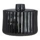 image 1 of Ticino Brittany Black Glass Storage Jar