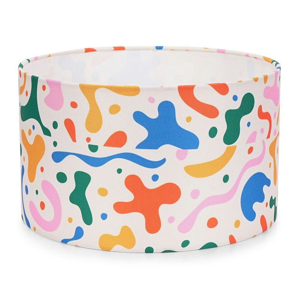 image 1 of ValueLights Kids Bright Abstract Easy Fit Ceiling Light Shade - Bulb Included