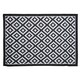image 1 of Charles Bentley Diamond Pattern Lightweight Waterproof Indoor/Patio Large Rug
