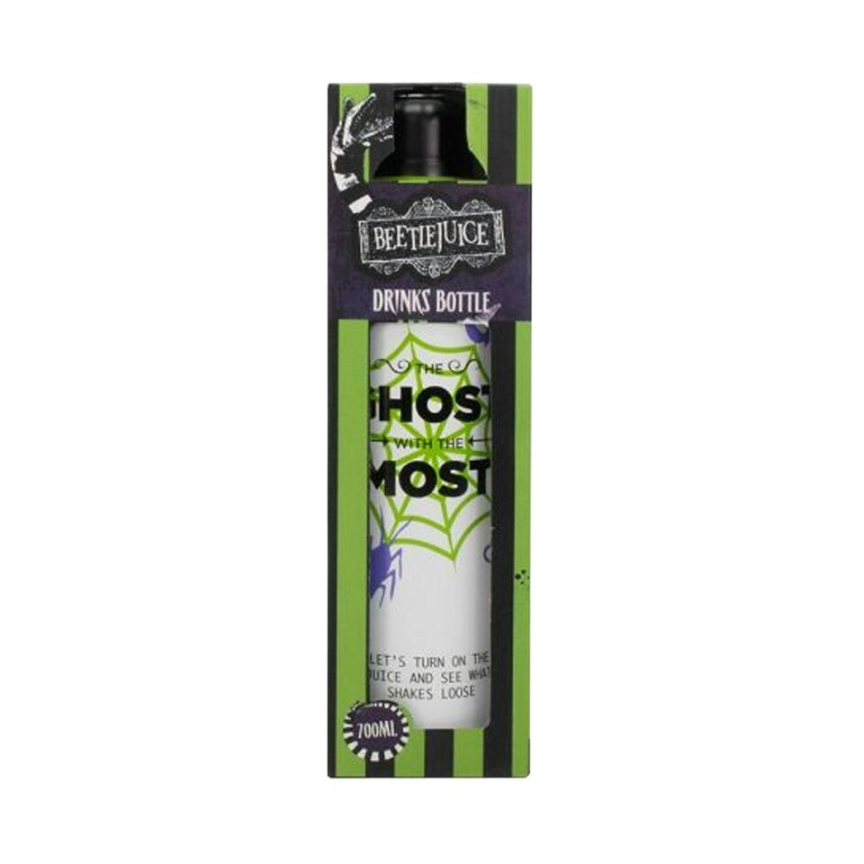 image 1 of Beetlejuice I Myself Am Strange And Unusual 700ml Water Bottle - Multicoloured - One Size