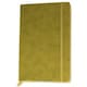 image 1 of Silvine Executive Soft Feel Notebook Ruled with Marker Ribbon 160pp 90gsm A5 Lime Green Ref 197G