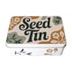 image 3 of Floral Seed Storage Tin