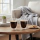 image 3 of Living and Home 2 Pcs Double-Walled Borosilicate Glass Coffee Cups | Clear