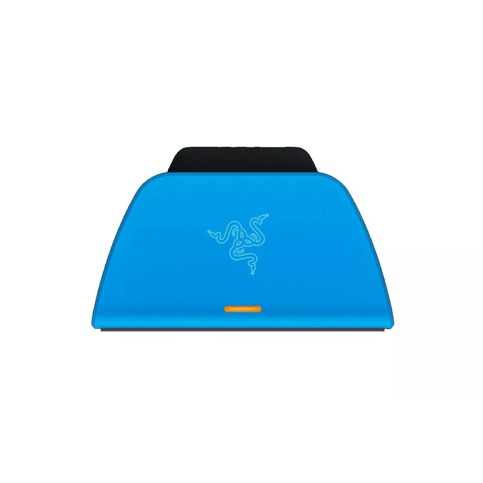 image 1 of Razer Quick Charging Stand for Ps5 Dualsense Wireless Controller Cosmic Blue