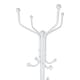 image 4 of Harbour Housewares Free Standing Steel Coat Rack - Coat Rack Coat Stand Hat Stand Clothing Rail Hook Hall Tree Organiser S