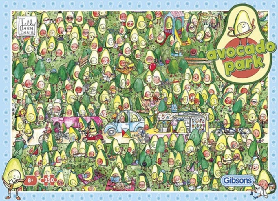 image 1 of Gibsons 250XL Piece Avocado Park Jigsaw Puzzle