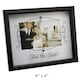 image 1 of Wedding Bride & Groom Glass Printed Picture Photo Frame "Tied the Knot"