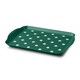 image 1 of Melamine Dotty Tray, Small Green | Forest Green