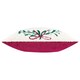 image 4 of Furn Mistletoe Wreath Embroidered Cushion | Multi | Multicolour