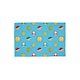 image 1 of Super Mario Continue Rotary Fleece Blanket - Blue/Multicoloured - 150cm x 100cm Blue