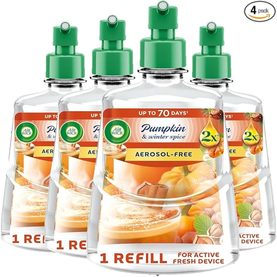 Air Wick Automatic Air Freshener Spray Pumpkin Spice Pack 4 228ml Air freshener For Home