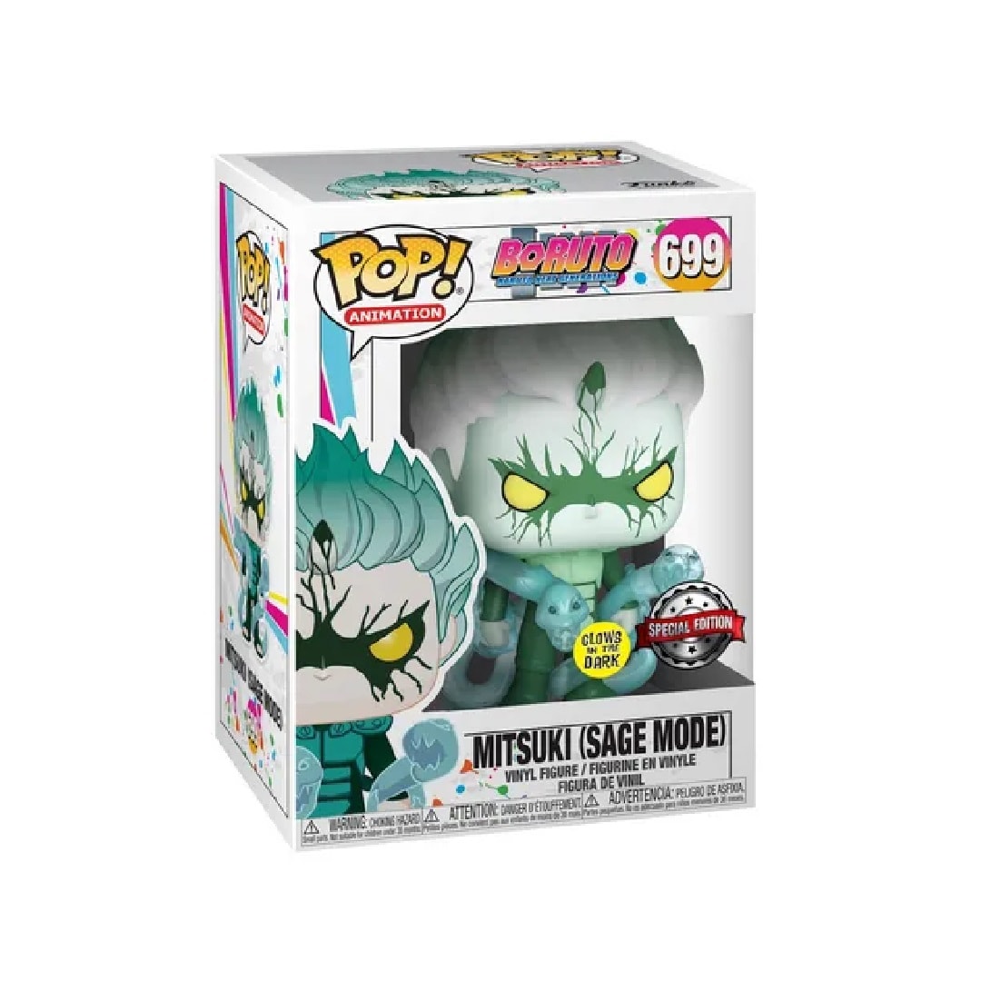 Funko Pop Animation Boruto Mitsuki Sage Mode Glow In The Dark Figure 699