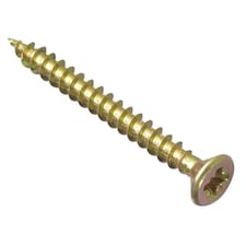 Forgefix Multi-purpose Screws, Pozi, Csk, Zyp - Multi Colour - 4.5 x 45mm