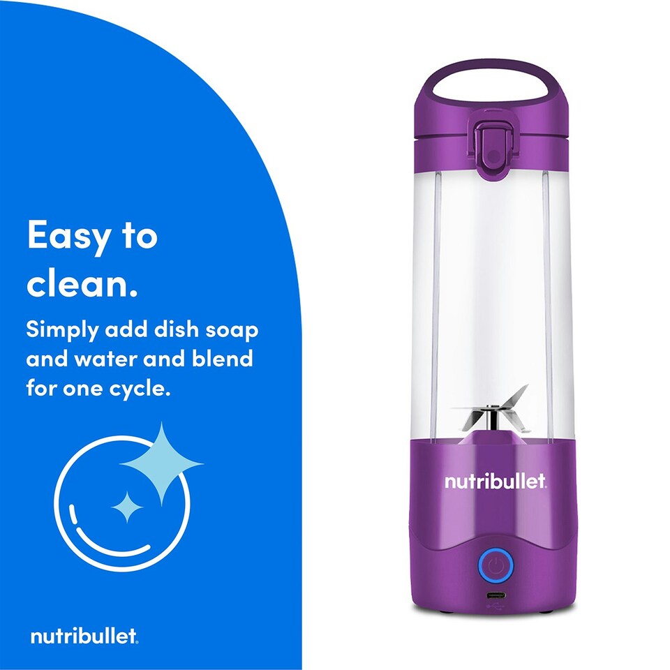 image 1 of nutribullet Portable Blender Purple Purple