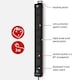 image 3 of BRENNENSTUHL - Premium-Line 8 Way Switched Extension Lead, 3m Black