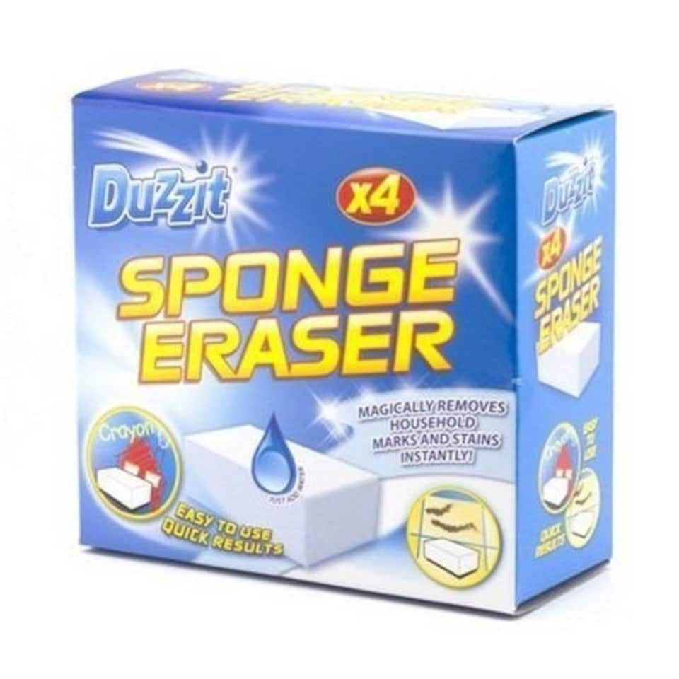 image 1 of Duzzit Sponge Eraser 4 Pack