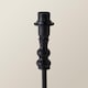 image 4 of ValueLights Maggie Black Candlestick Table Lamp Base | Black