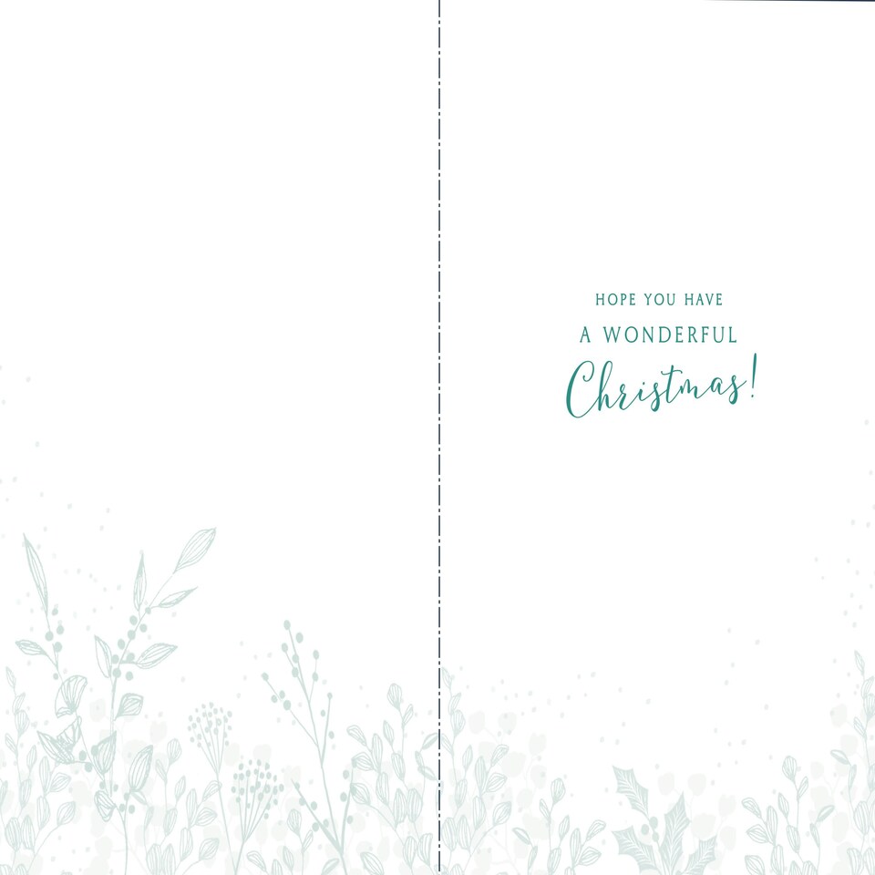 image 1 of Christmas Card Conveying Warm Thoughts