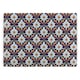 image 1 of White Floral Tile Chopping Board - Large Smooth Glass Worktop Protector
