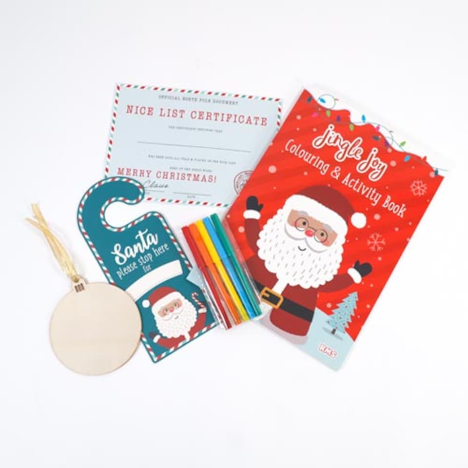 image 1 of Christmas Eve Activity Gift Box 30cm