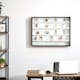image 9 of HOMCOM 5-Tier Wall Display Shelf Unit Cabinet w/ Shelves Glass Doors