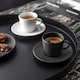 image 3 of Villeroy & Boch Manufacture Rock Noire Espresso Cup & Saucer