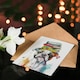 image 4 of Boxer Pet Portrait Book Stack Girl Boy Kids Daughter Son Birthday Card