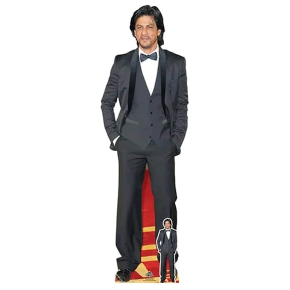 Shah Rukh Khan Long Hair Bollywood Lifesize Cardboard Cutout 171cm