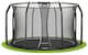 image 1 of 13ft Salta Royal Black Baseground Round Trampoline with Enclosure