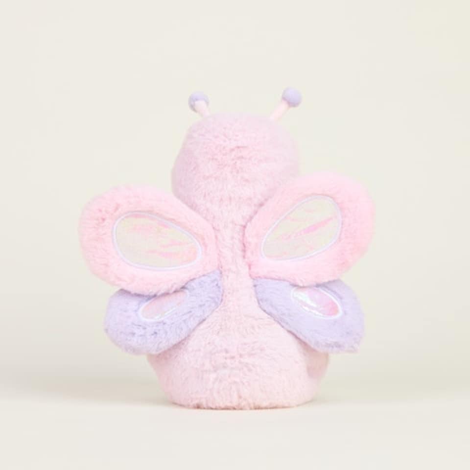 image 1 of Warmies Plush Pink Butterfly Microwavable LARGE