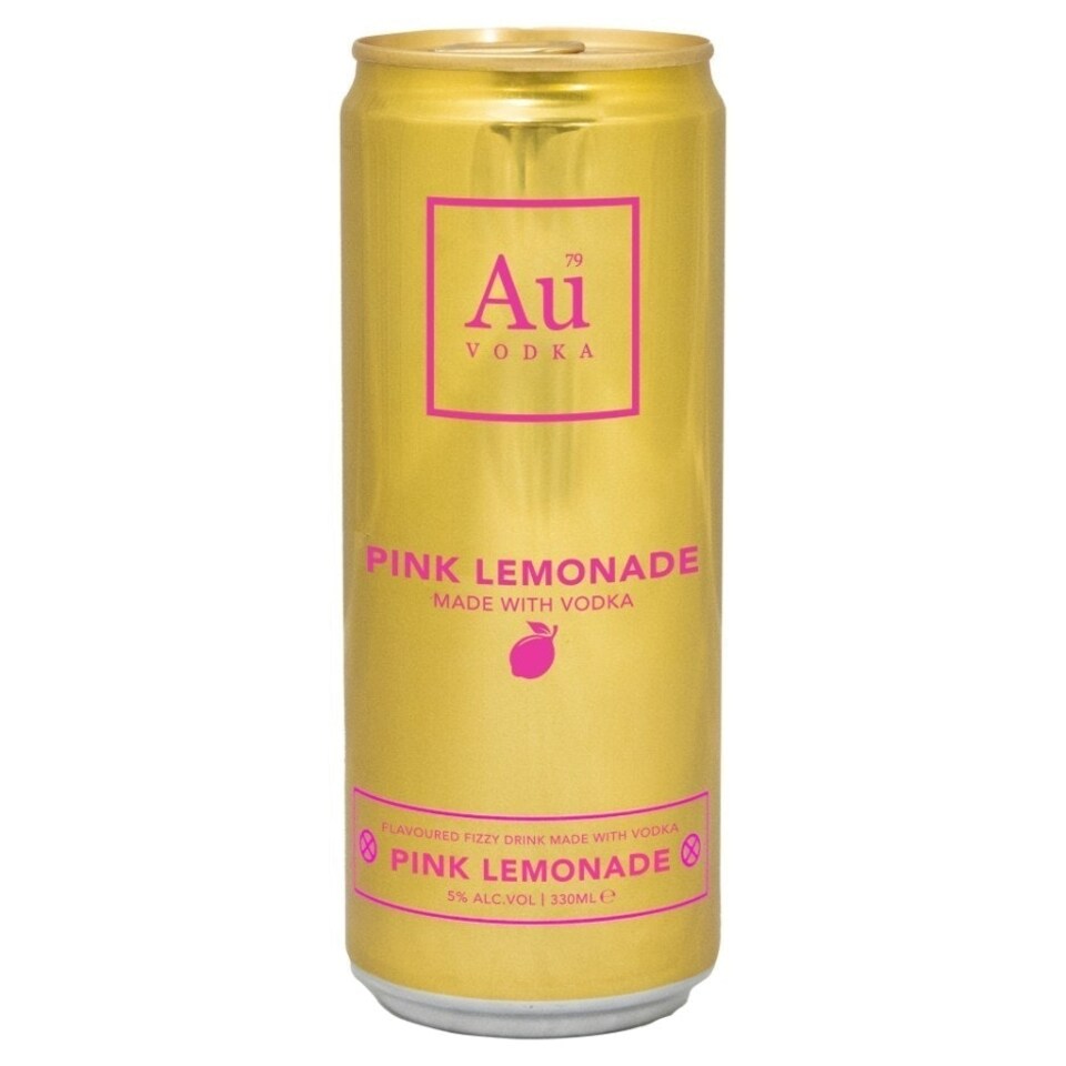 Au Vodka Pink Lemonade 12 X 330ml Cans