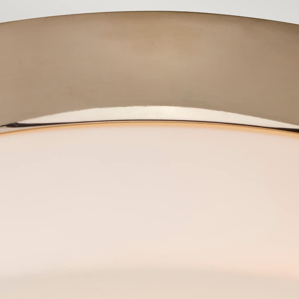 image 1 of Tamar 1 Light Medium Flush Light - Polished Gold