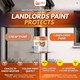 image 7 of Landlords Paint - Masonry Paint - Best Weatherproof Exterior Wall Protection - Ocean Blue - 10L