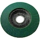 image 2 of 120 Grit Zirconium Flap Discs for Sanding Grinding Removal 4-1/2" Grinder 10pc