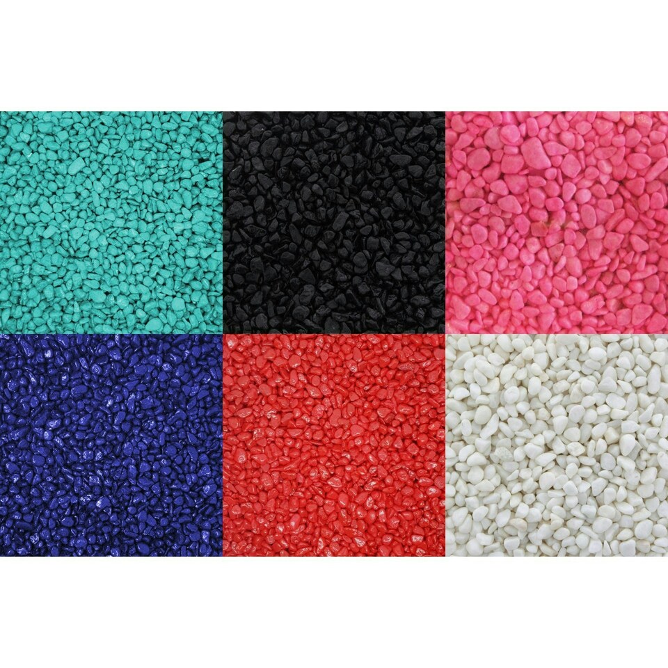 image 1 of Aqua One Aquarium Gravel (7mm) 2kg Bags Black