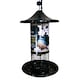 image 1 of Tom Chambers Oriental Stylish Garden Wild Bird Hanging Green Metal Peanut Feeder