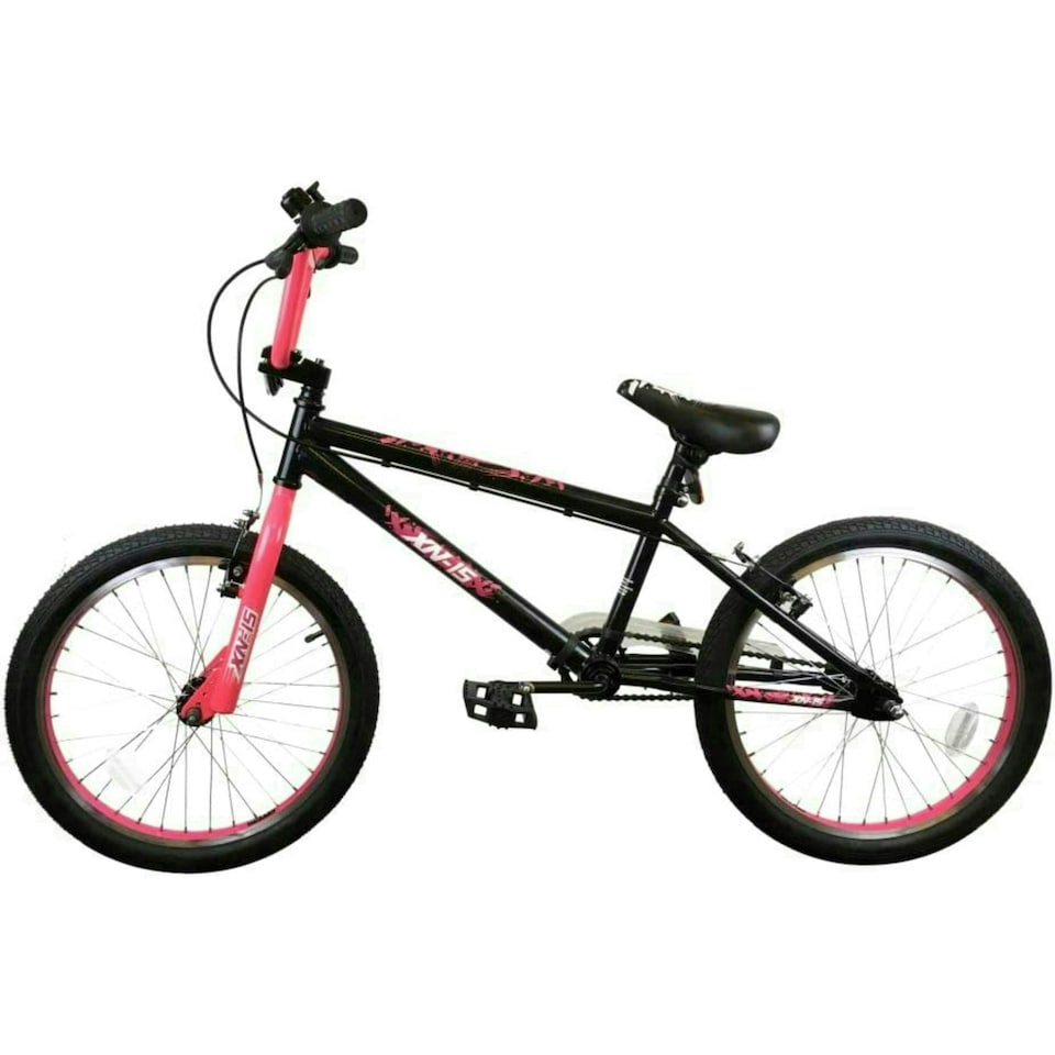 image 1 of XN-15 20" Kids BMX Single Speed - Black/Pink