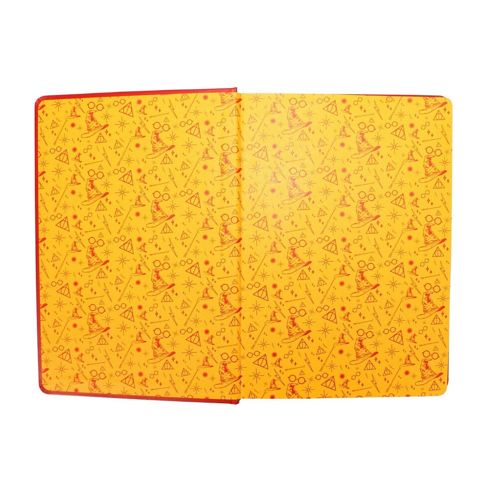 image 1 of Harry Potter A5 Notebook - Gryffindor Crest