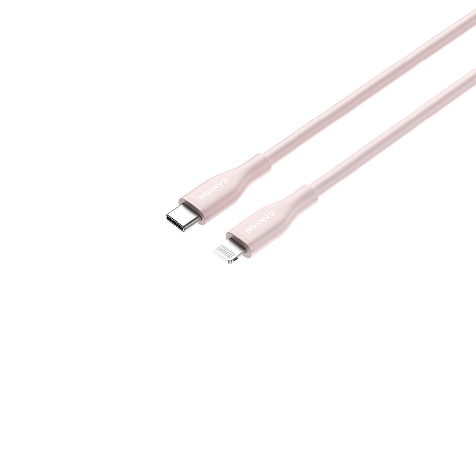 image 1 of Canyon Cable Clnm60 C-L 60W Mfi 1M Silicon Pink