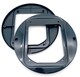 image 3 of Cat Mate Cat Flap Adapter Kit for Walls and Glass Panels – Dark Grey (361G)