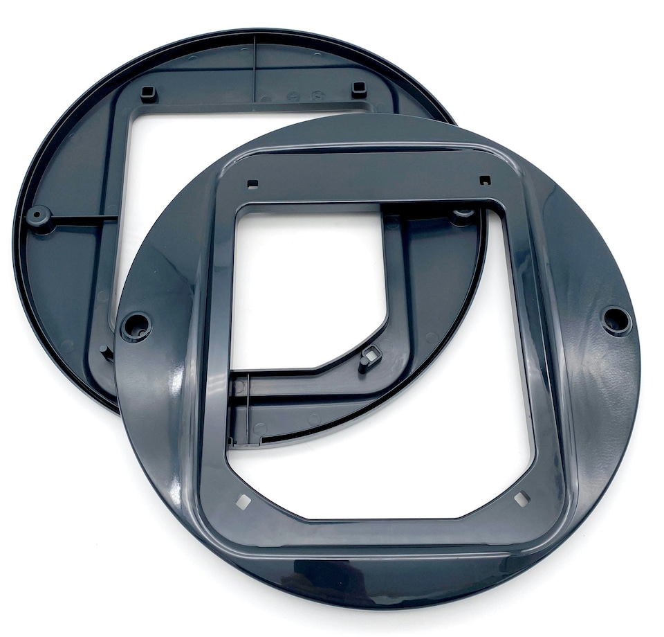 image 1 of Cat Mate Cat Flap Adapter Kit for Walls and Glass Panels – Dark Grey (361G)