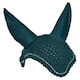 image 2 of Rhinegold Diamante Fly Hood/Noise Muffler Blue | Size: Pony
Colour: Ink Blue