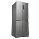 image 2 of HYE 394 Litre No Frost Cross Door American Fridge Freezer, 70cm, Silver - RF01AMCD394S07